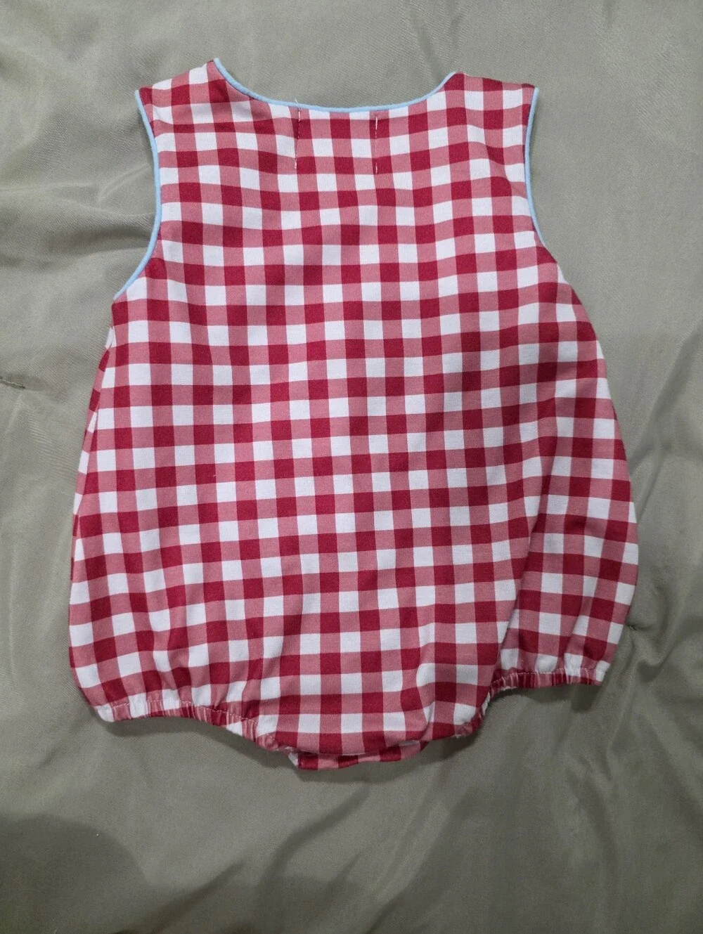 Maddy and Myla's Boutique Popsicle Red Plaid Bubble